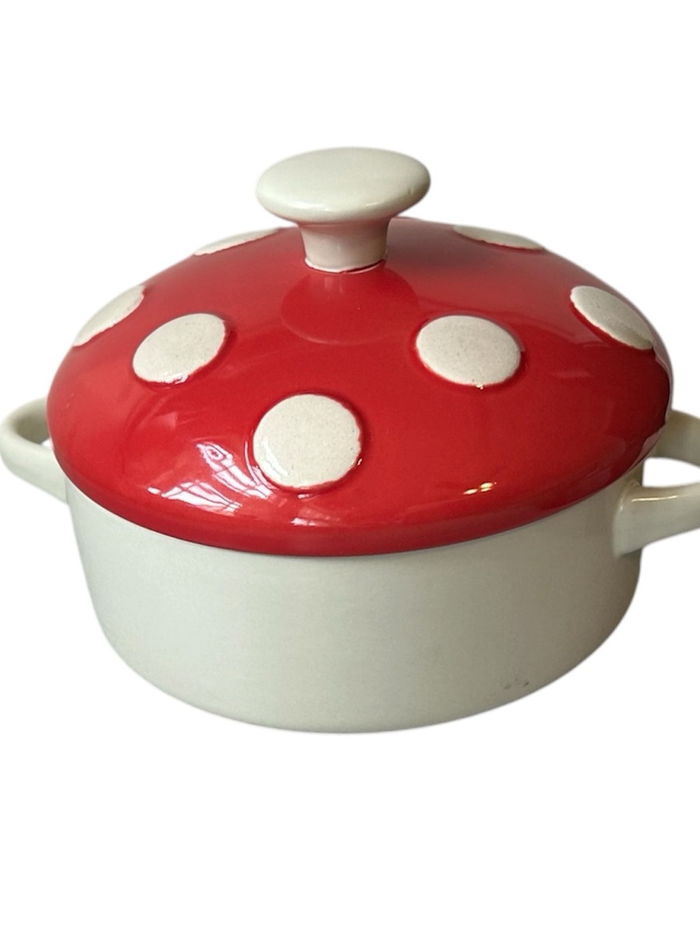 Ceramic Baking Dish By Wild Eye Design 
Mushroom Pattern